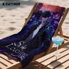 Anime S-solo leveling Quick Drying Bath Towel Microfiber beach towel light weight swimming camping yoga beach out