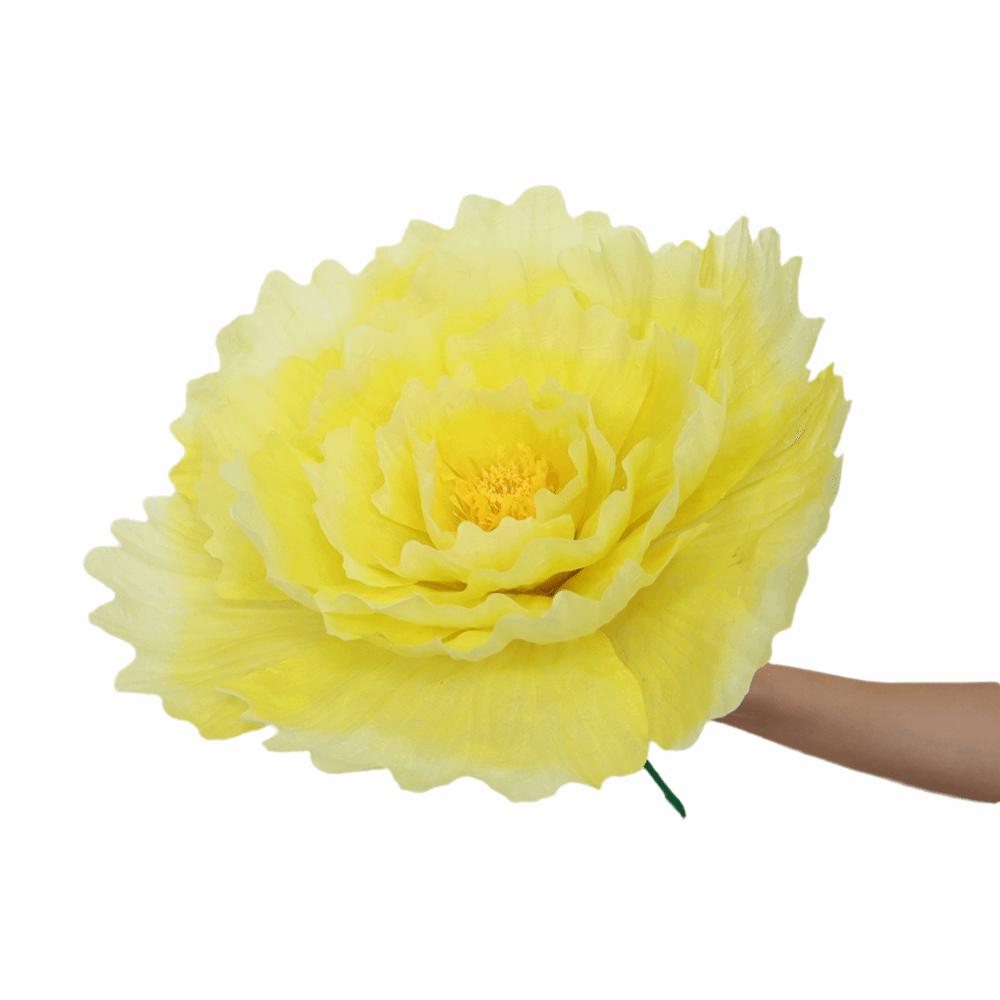 50cm Simulated Peonies Large Size Decorative Flowers Garden Decoration Artificial Design Non-woven Fabric Peony Flower