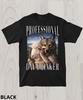 Professional Day Drinker Wolf Meme T-Shirt,Edgy Dark Humor Shirt,Gag Gift For Men Women,Offensive Sarcastic Humor Tee,Funny Drinking Tee