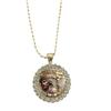 Unisex Round Necklace: Trendy & Versatile Jewelry