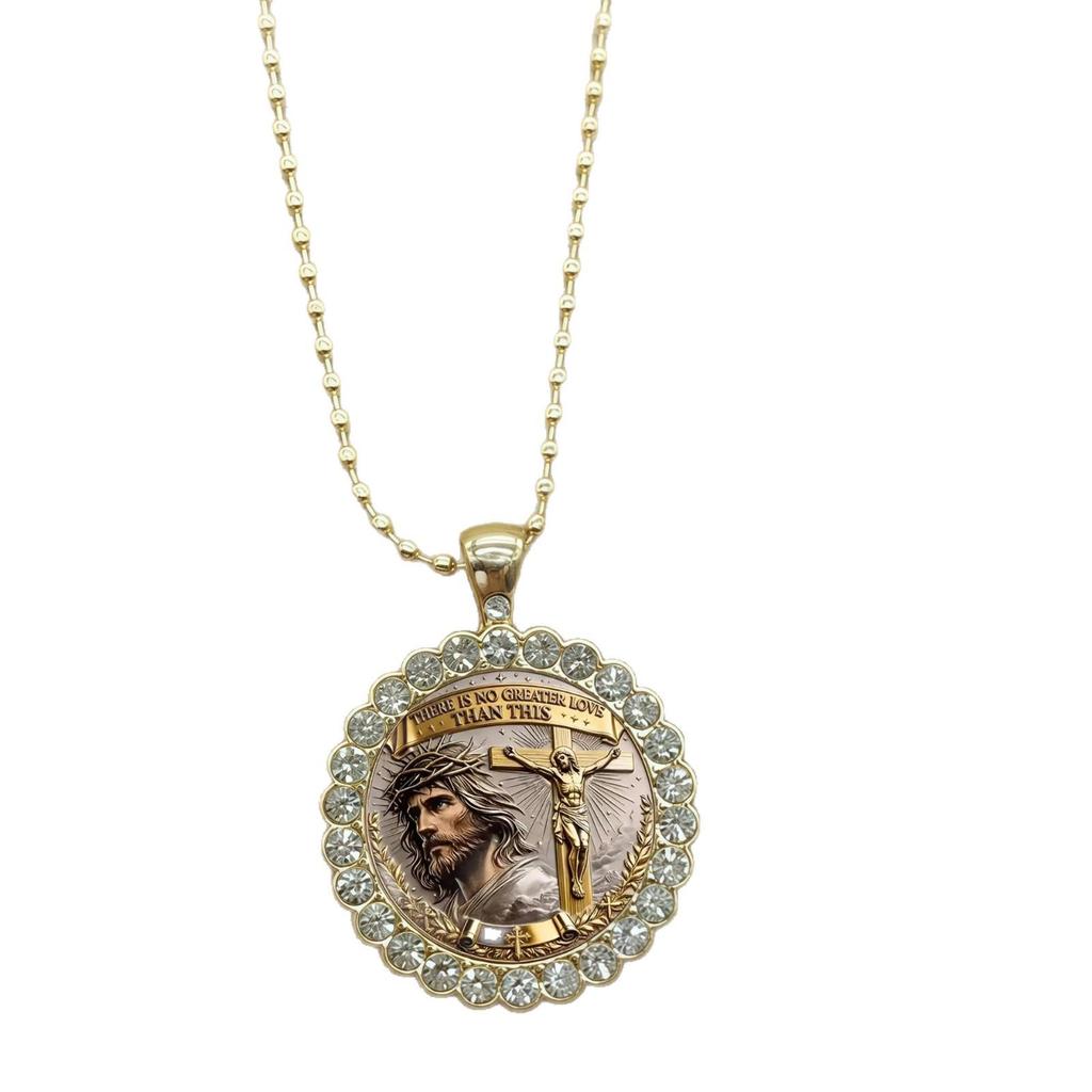 Unisex Round Necklace: Trendy & Versatile Jewelry