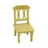 Mini Kitchen Furniture Set 1/12 Desk and Chair with Tableware Playset Dinner Toys Model