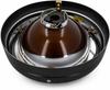Headlamp Assembly with Bulb Fit for Royal Enfield Classic 350 & Bullet 350 Motorcycle | Black Stainless Steel Headlight Housing