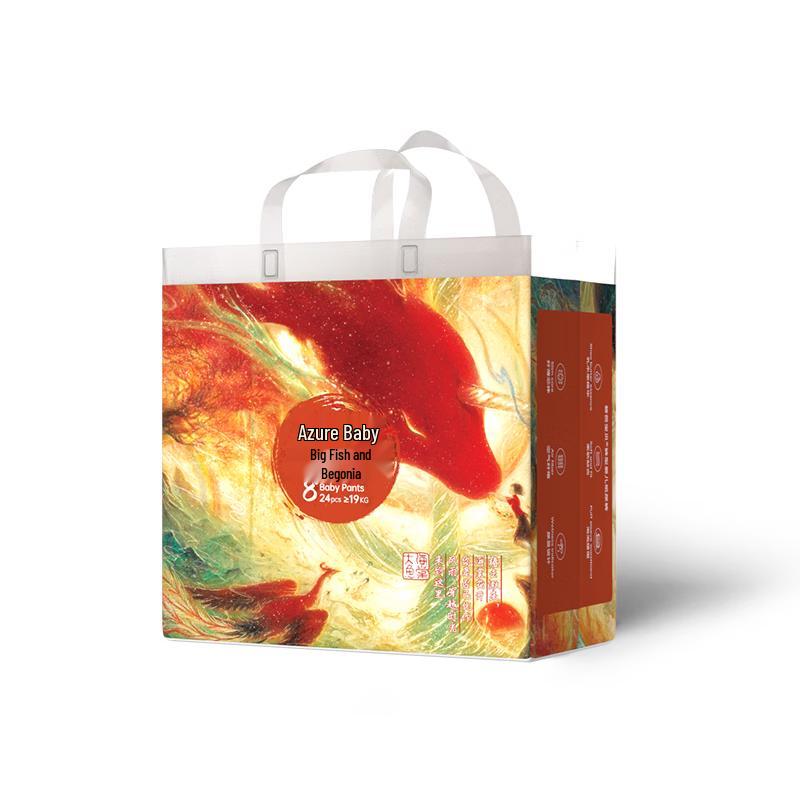 

Подгузники-трусики BiBa Baby Big Fish Begonia Ультратонкие