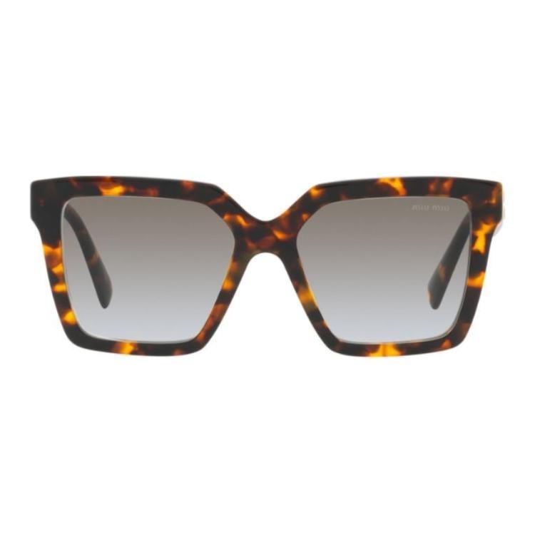 MIU MIU Acetate Butterfly Sunglasses Women's Tortoiseshell SMU03YSVAU0A7