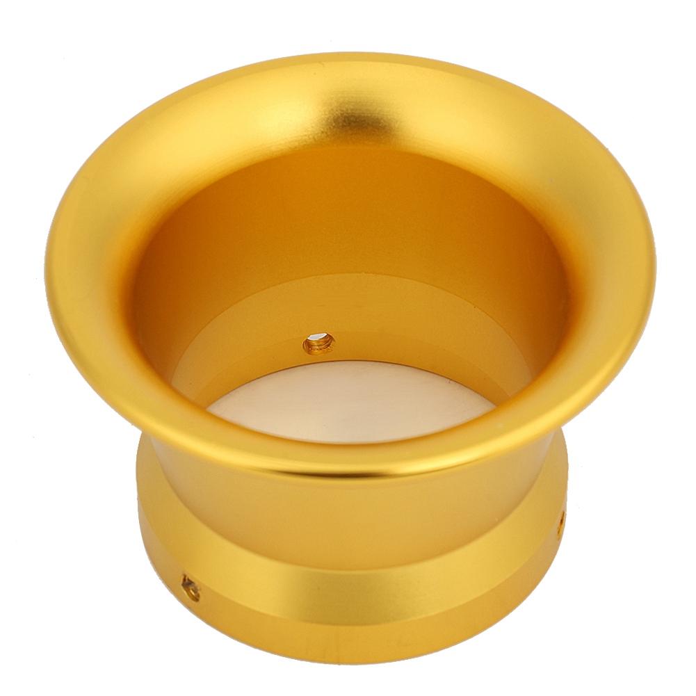 50mm Motorcycle Air Filter Interface Cup Wind Horn Cups for 24262830mm Carburetor Gold