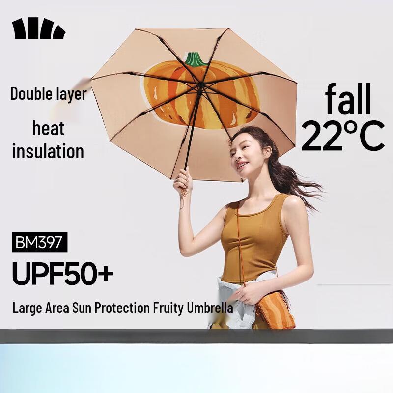 Beneunder UV Protection Three-Fold Umbrella