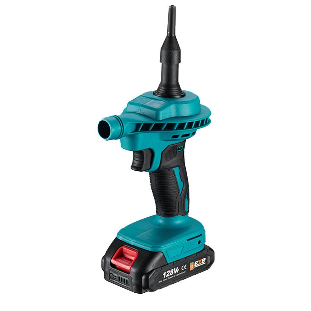 2 IN 1 Cordless Air Dust Machine Efficient Rechargeable Vacuum Clean Inflator Computer Cleaning Power Tool