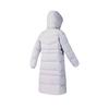 FILA Comfortable Skin-Friendly Soft Versatile Long Down Jacket Women Outerwear Light-Mist-Purple A11W441907A-PR