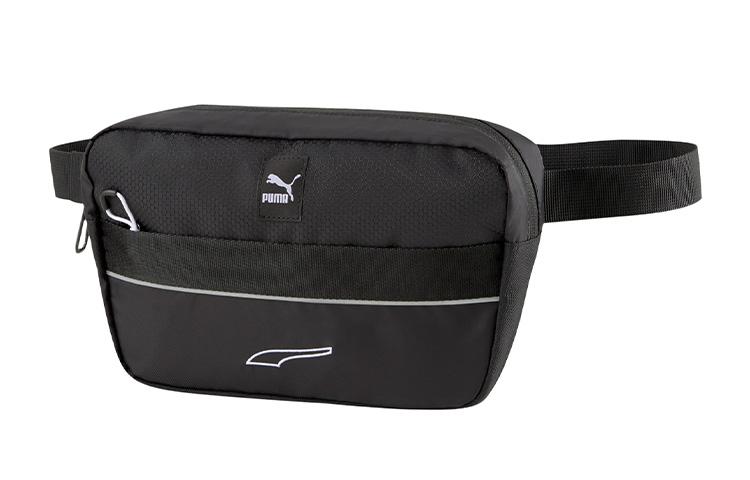 PUMA Fabric Shoulder Bag, Crossbody Bag, Fanny Pack Regular Unisex Black 078468-01