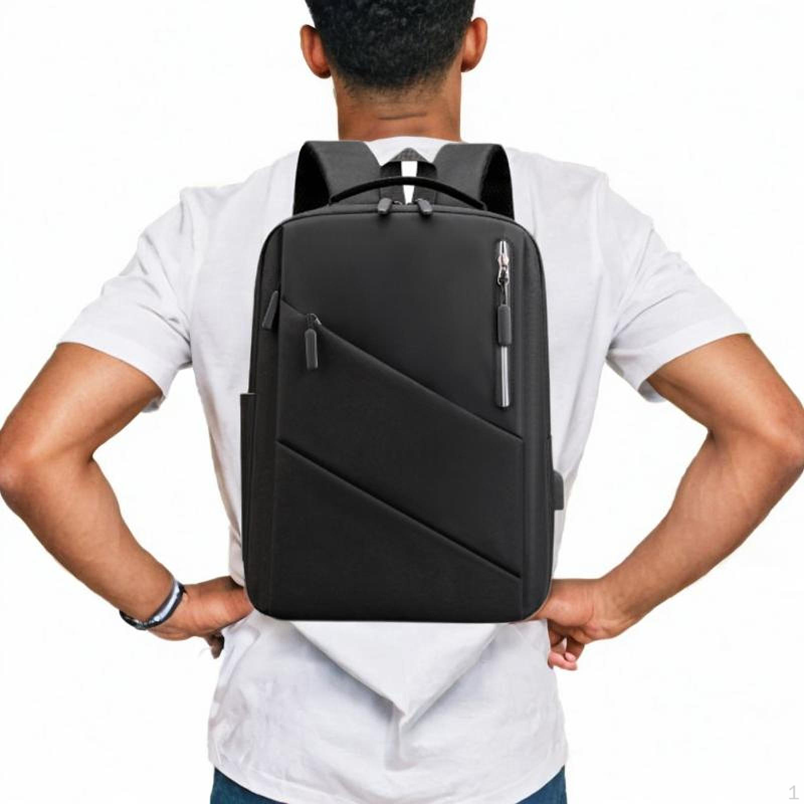 

Рюкзак Сумка для компьютера Универсальный водонепроницаемый легкий рюкзак для походов на открытом воздухе чёрный