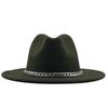 eBay Autumn and Winter New Black Woolen Top Hat European and American Fashion Jazz Hat