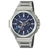Casio Serie GST-B1000 200 metros impermeable temporizador cronómetro solar Cuarzo Correa de Acero reloj para hombre esfera azul GST-B1000D-2AJF
