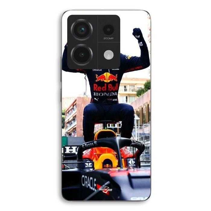 Coque de téléphone - MANIACASE - Xiaomi Redmi Note 13 Pro 5G - Silicone TPU - Souple - Max Verstappen