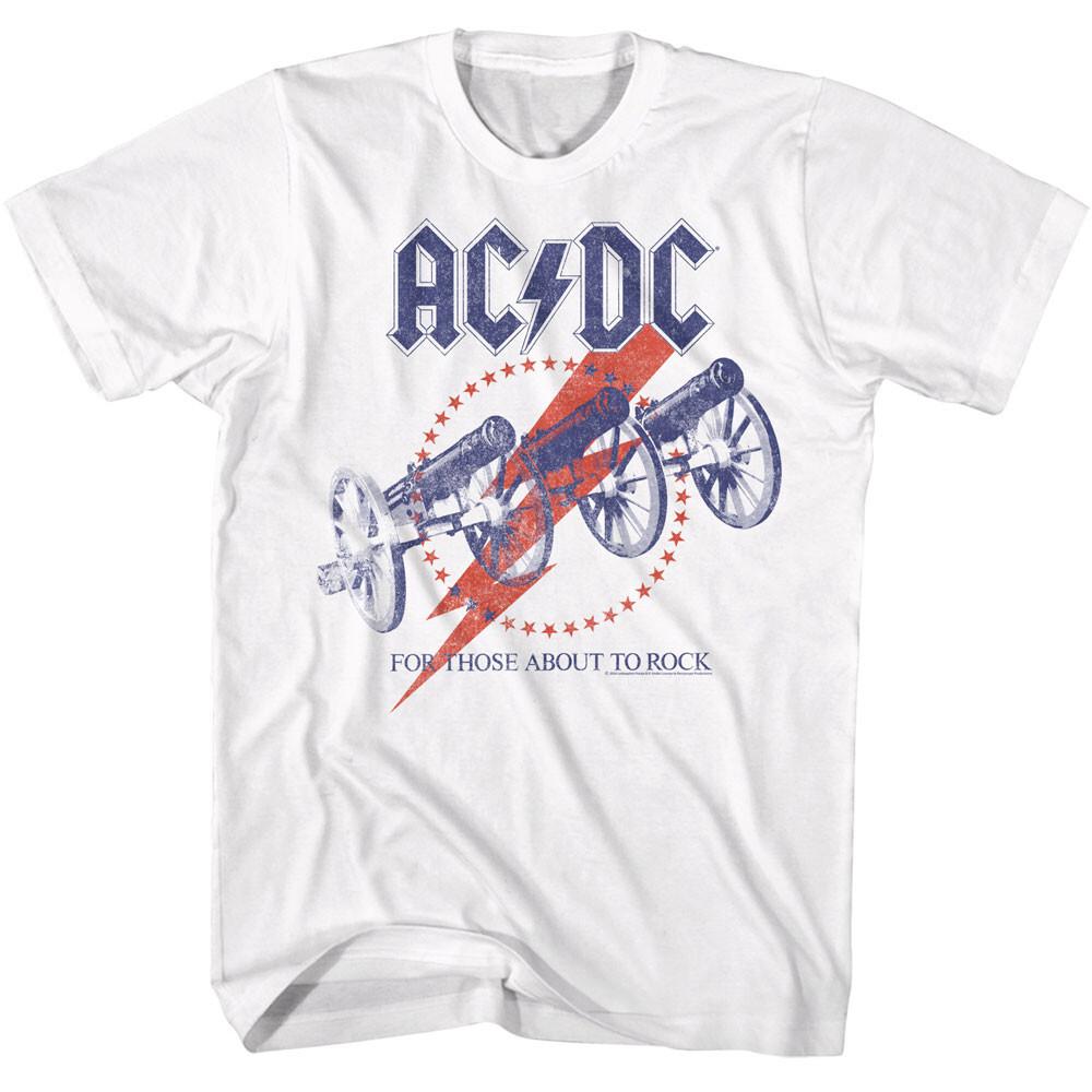 ACDC For Those About To Rock Lightning Bolt Men s T Shirt Unisex T-Shirt S