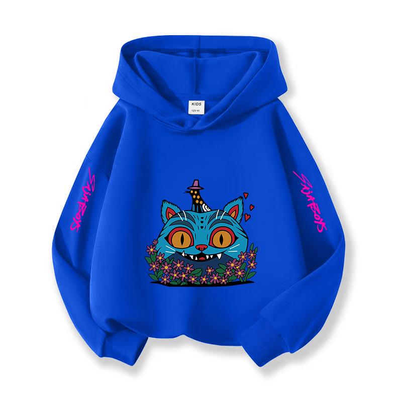 2025 Popular Kpop Christmas Casual Children's Hooded Sweatshirt Korean Wave Style Limited Edition Witch Hunting Fan Essential Girl Top