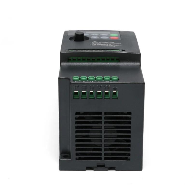 VFD 0.75KW to 5.5KW Variable Frequency Drive 1 Phase 220V Input Three Phase 380V Output Frequency Converter Frequency Inverter
