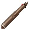 Mitsubishi Pencil Multi-function Pen Pure Malt Jetstream 2&1 Metallic Brown