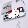 Sanrio Hello Kitty White Phone Case for Apple 16
