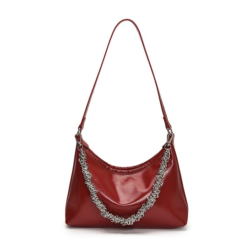 2025 new bag light luxury women simple versatile commuting large capacity niche design messenger bag