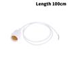 20/30/50/100/200Cm Outdoor Waterproof E27 Lamp Holder With Power Cord Socket Industrial Farm Screw String Lamp Connector
