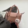 Korean Version Niche Design Single Shoulder Handbag Women's Bag 2025 New Trend High Sense Messenger Small Bag Dumpling Bag