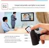 Mouse Wireless 2.4G ad Anello per Dita per Computer, Telefoni e Tablet
