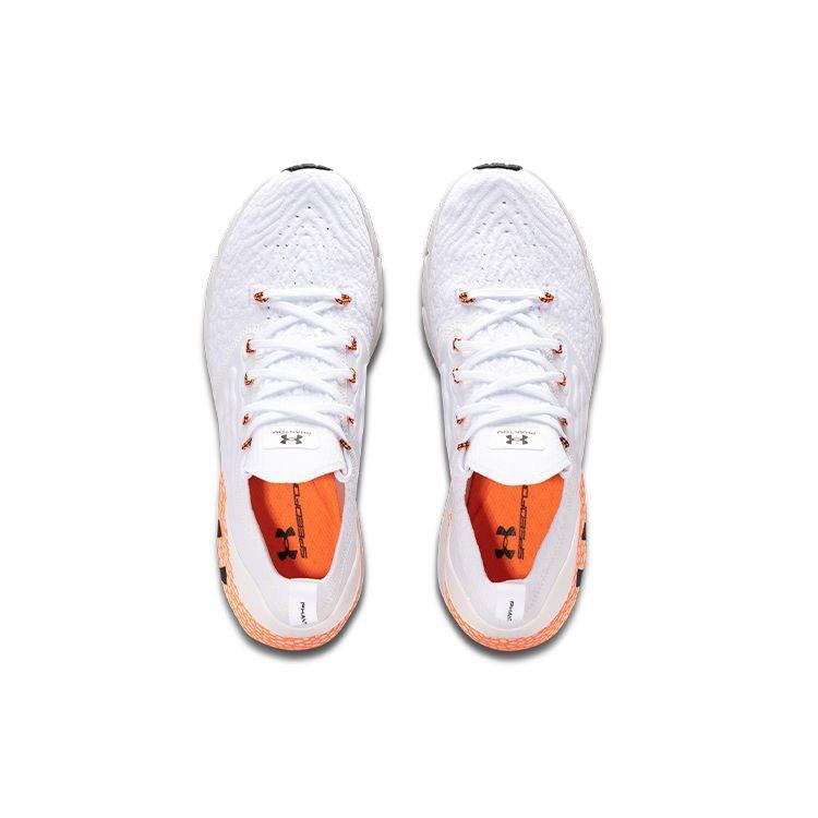 Under Armour HOVR Phantom 2 CN Professional Low Top Running Shoes Men sneaker White Orange 3025194-100