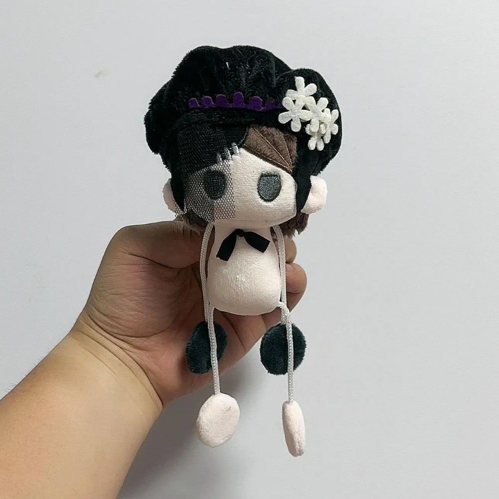 12CM Anime Identity V Cosplay Edgar Valden Norton Campbell Plush Backpack Plushies Keychain Pendant Ornament Christmas Gifts