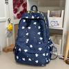 Schoolbag School Season Junior High School Student Schoolbag New Printed Stars Small Fresh Girl Backpack High Value Student Backpack