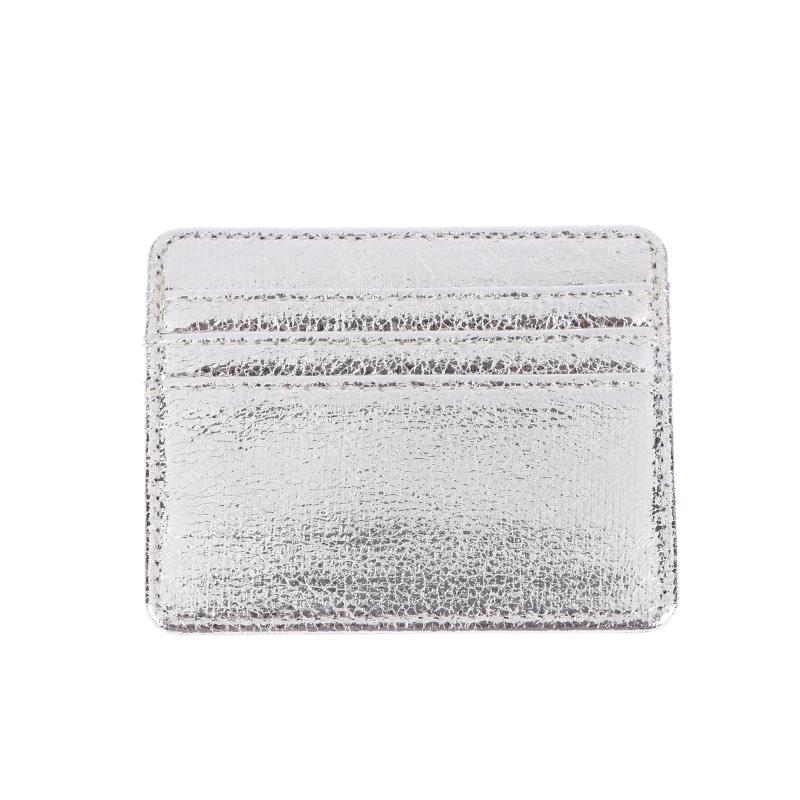 Ultra-Thin Mini Wallet Slim Bank Credit Card Holder Men'S Business Small Id Case For Women Purse 4 Slots Cardholder