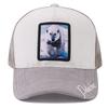 Hot Sale Animal Trucker Hat Polar Bear Pattern Patch Design Suede Baseball Cap Outdoor Sports Fishing Cap For Men Women