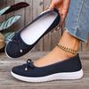 Women's Spring Fashion Solid Color Versatile Slip-On Soft Sole Durable Comfortable Lightweight Sneakers