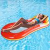 Swimming Mattress with Net Deckchair Water Hammock Net Inflatable for Water 150 X 78 Cm