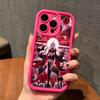 HSR Acheron Thicken TPU Mobile Phone Case for iPhone 17 16 15 14 13 12 11 Air Pro Max Plus Colorful Cover