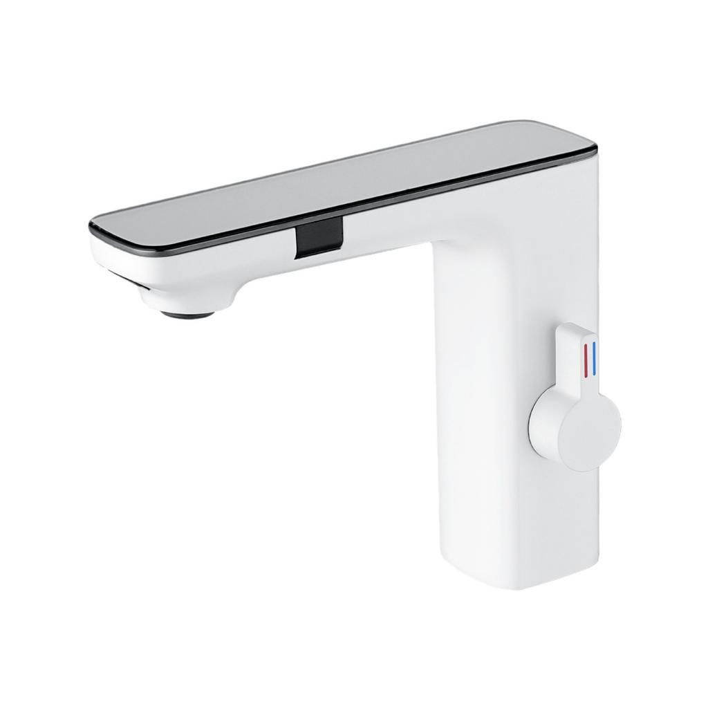 Smart Temperature Display Basin Faucet With Sensing Function LCD Digital Screen Sink Tap Cold And Hot Mixer Bathroom Tap