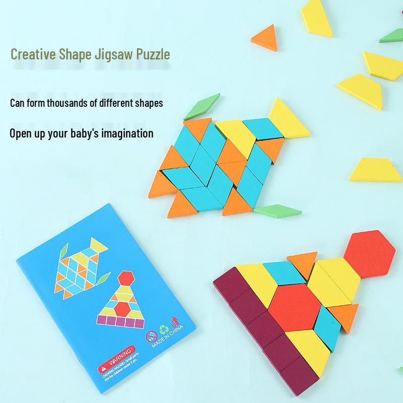 Children's Wooden Jigsaw Puzzle for Early Education and Cognitive Development