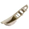Left-Hand Drive Interior Door Handle for BMW 5 Series F10 F11 (Driver's Side, Dual Hole, Window Switch Panel)