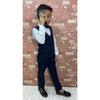 Children's Vest Suit With Shirt Set 0-1 Years - 14 Years Black