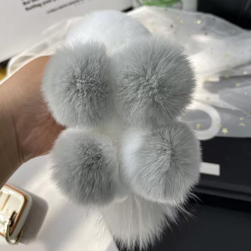 Sevimli Tek Boynuzlu At Çanta Charm Peluş Bebek Oyuncak Midilli Taklit Vizon Kürk Araba Anahtarlık Kolye Hediye