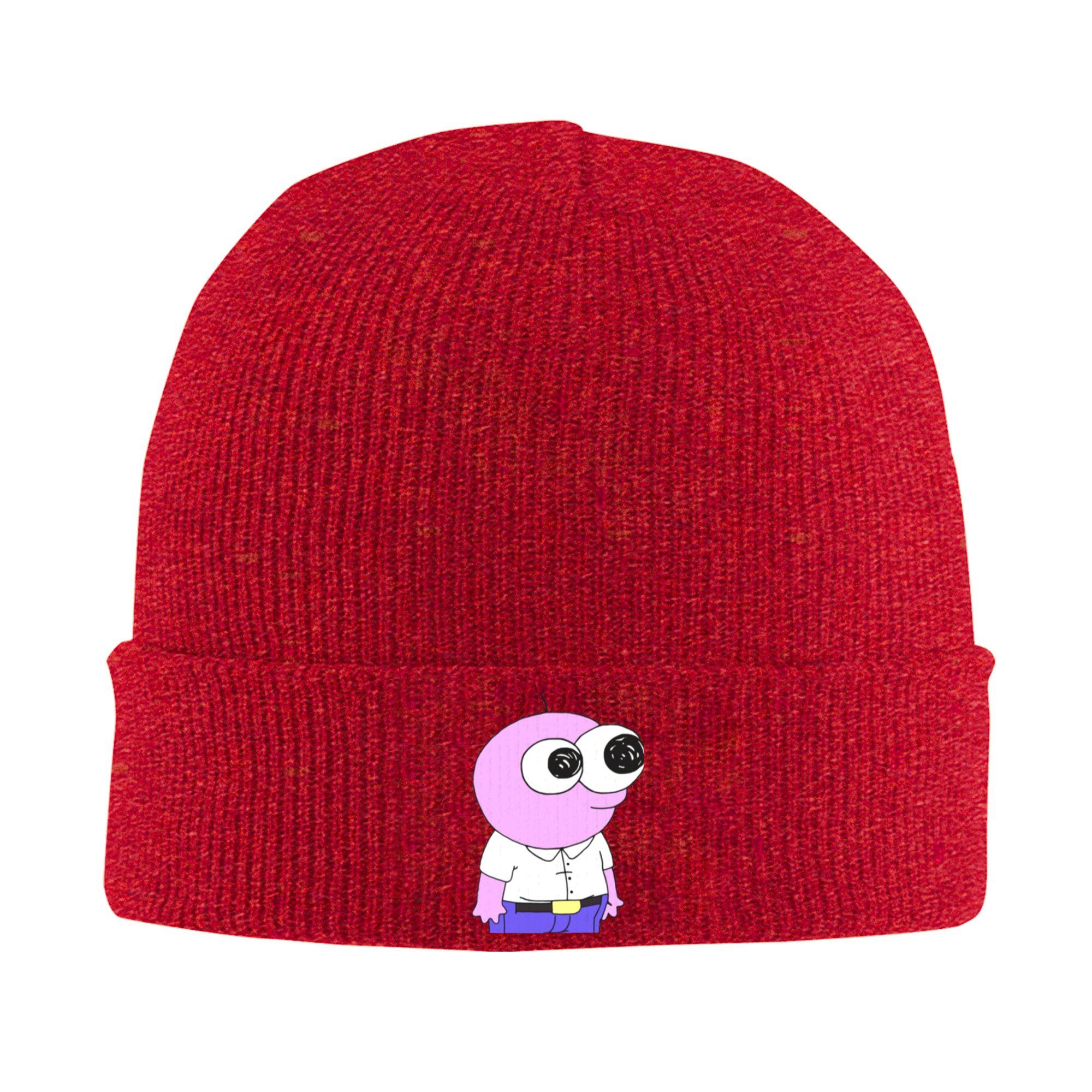 

Шапки Smiling Friends Шапки-бини Унисекс Взрослые Хип-хоп K-pop Шапки-бини Осенний дизайн Эластичные шапки One Size