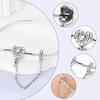 New Original 925 Silver Bracelet Heart Butterfly Bracelet For Women Fit Original Bracelet Charms Beads Jewelry DIY Gift
