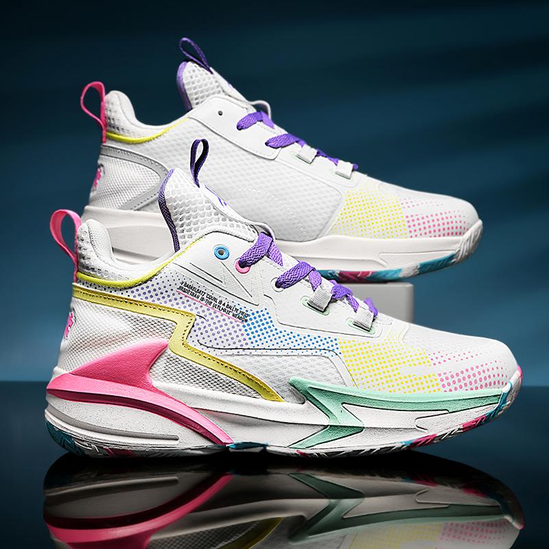 Men Basketball Shoes Cushioned Sneakers Fashion Train Athlete High Quality Sports Shoes Breathable Light Casual Outdoor Sneakers