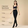 Dicke Baumwoll-Leggings mit vertikalen Streifen für Damen, Herbst/Winter – Elastisch, Schlankmachend, Vielseitige Neun-Punkt-Hosen.
