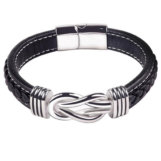 Edelstahlarmbänder Für meinen Sohn Geschenk von Mama Lederarmband Für immer verbunden Für Jungen Kinder Geburtstagsparty Weihnachtsgeschenk