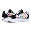 Vans Ward Kids Party Checker Kids Sneakers Multi-Color Black VN0A3TFWV2K