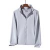UPF50+ UV Protection Hooded Ice Silk Jacket for Men & Women - Long Sleeve Summer Sun Shirt