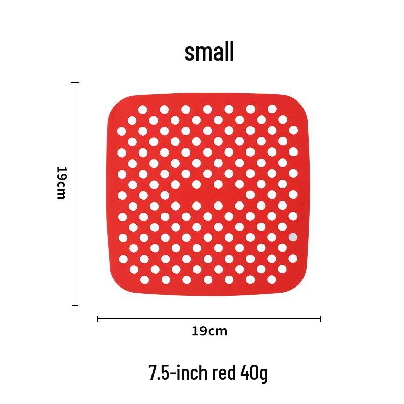 Silicone Air Fryer Baking Pan - Heat Resistant & Reusable