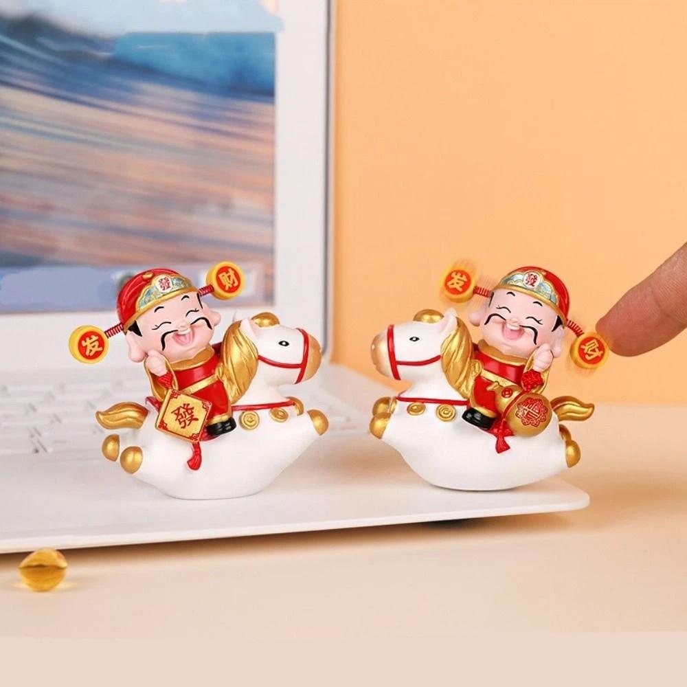Year of The Horse 2026 Horse Year Figurines Resin Horse Statue  Office Decoration