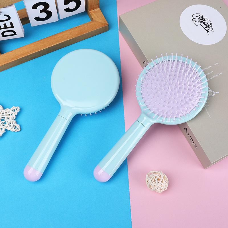 

Macaron Professional Расческа с воздушной подушкой для гладкого выпрямления и завивки волос 22x10.5x2.5cm синий